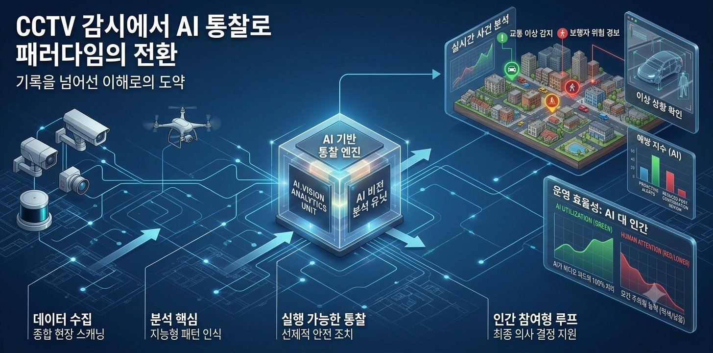 CCTV 감시에서 AI 통찰로, 패러다임의 전환